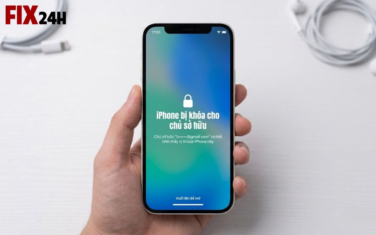 iPhone bị khóa iCloud cho chủ sở hữu