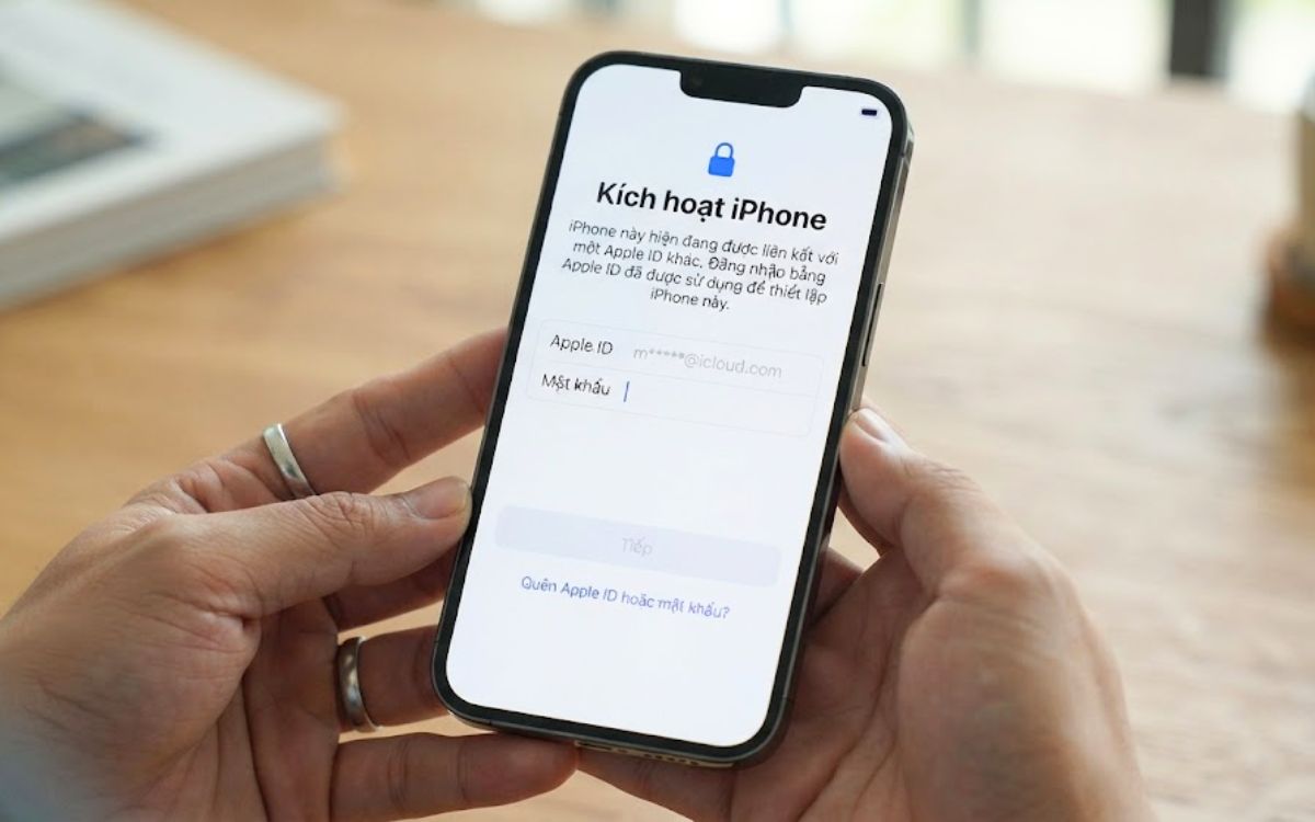 Hình ảnh bị khóa iclould