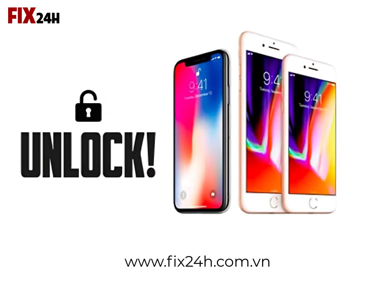 Mở khóa iphone bị dính iclould tại cửa hàng Fix24h