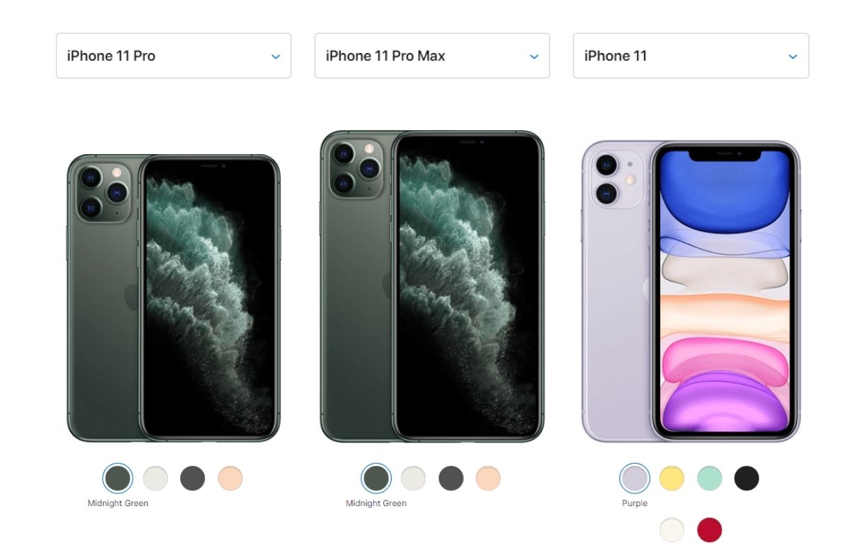 Mở cho tất cả các dòng iPhone 11