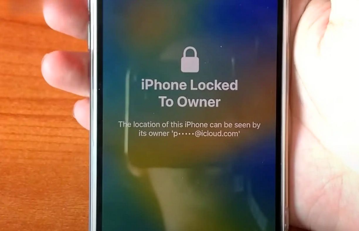 iPhone locked to owner