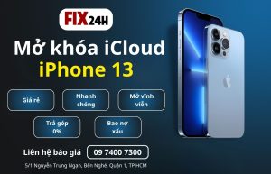 Mở khóa iCloud iPhone 13
