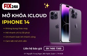 Mở khóa iCloud iPhone 14