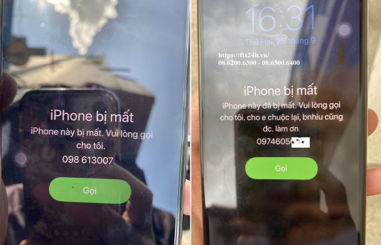 Máy bị khóa iclould