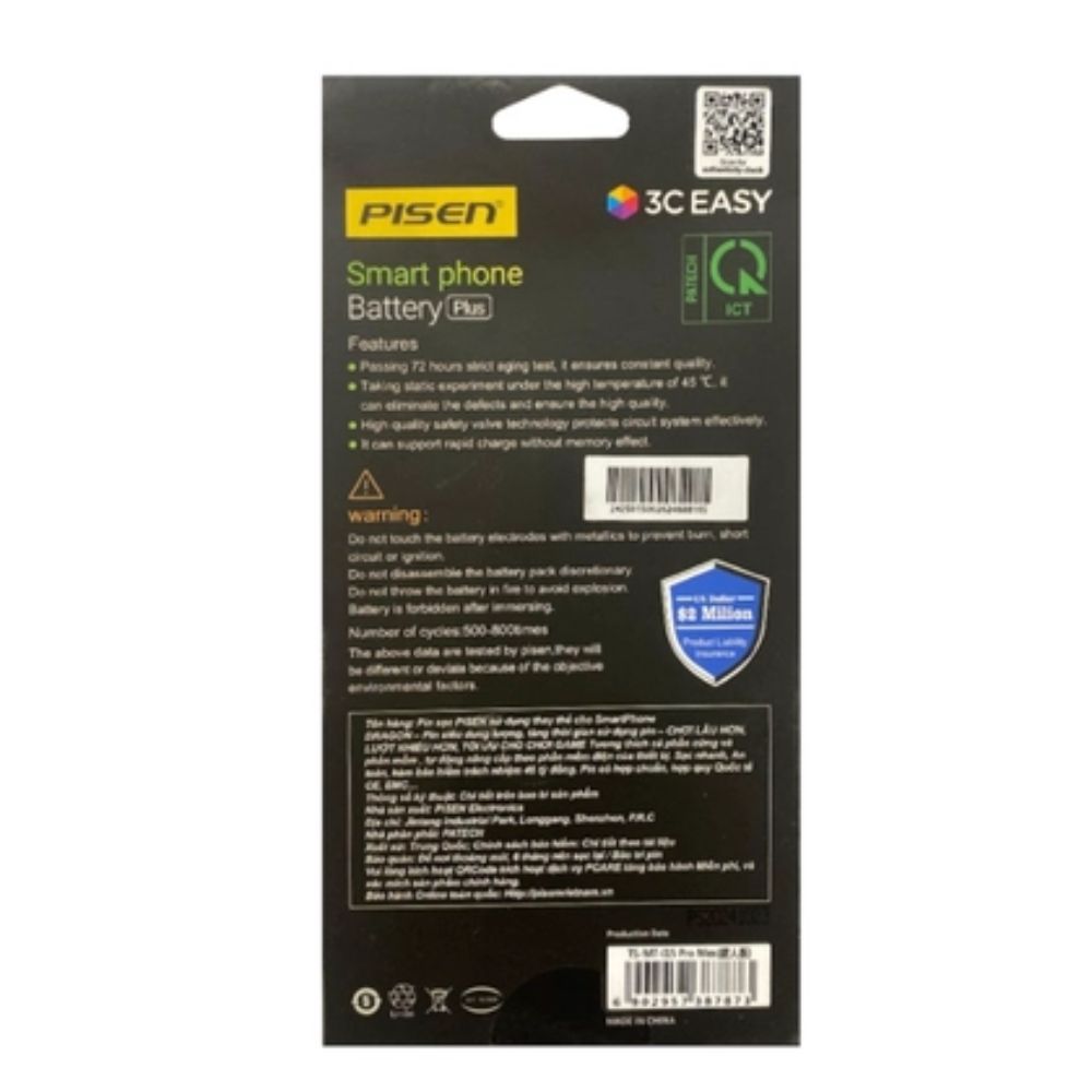 Thay pin iPhone 15 Pro Max chính hãng Pisen dung lượng siêu cao - Ảnh 7