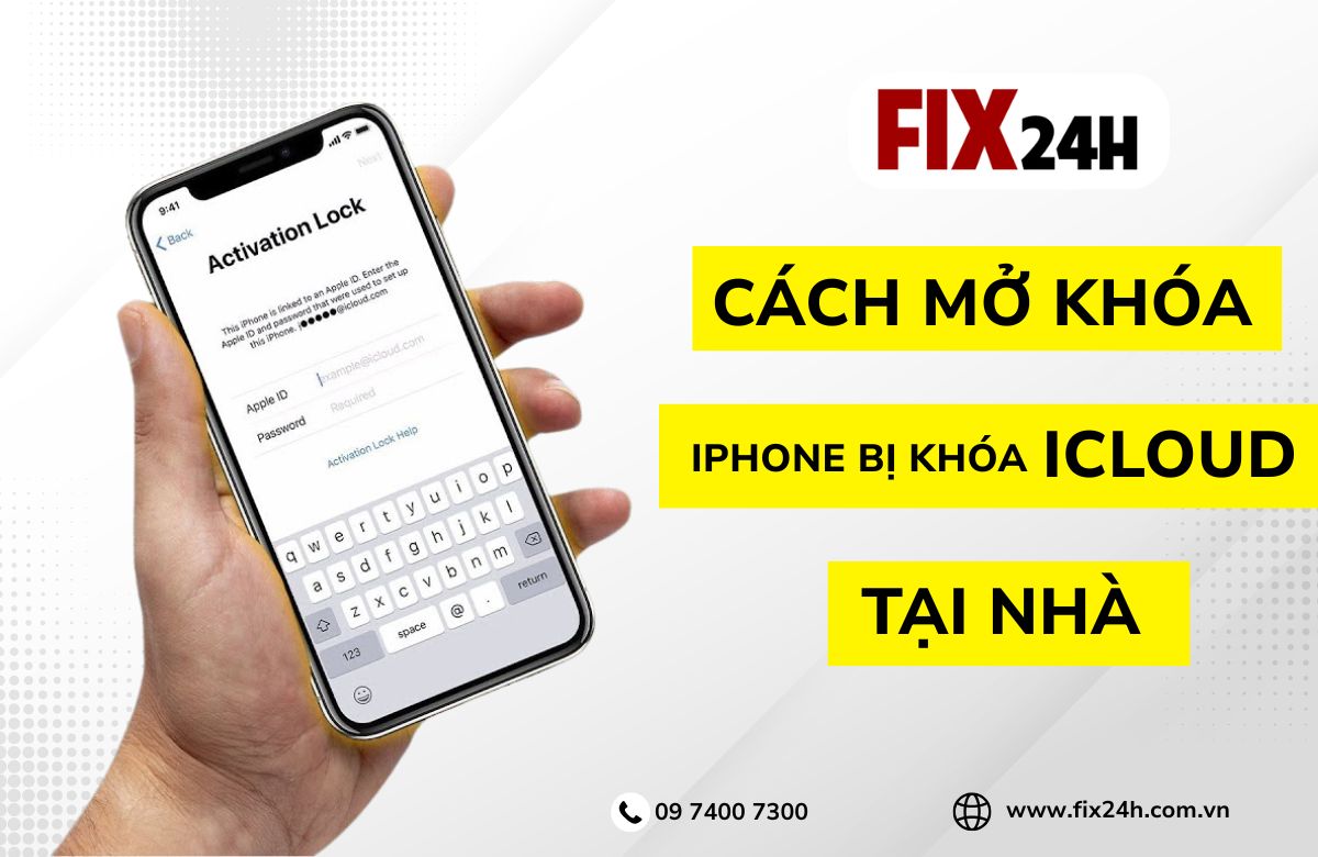 Mở khóa iCloud tại nhà