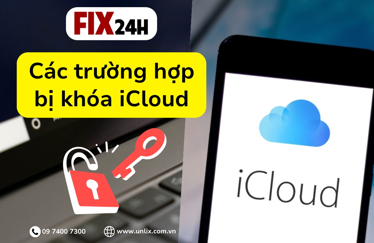 Các trường hợp bị khóa iCloud thường gặp khi mua máy cũ