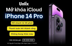 Mở khóa iCloud iPhone 14 Pro