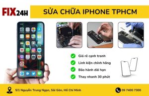 Sửa chữa iPhone TPHCM – uy tín, giá rẻ