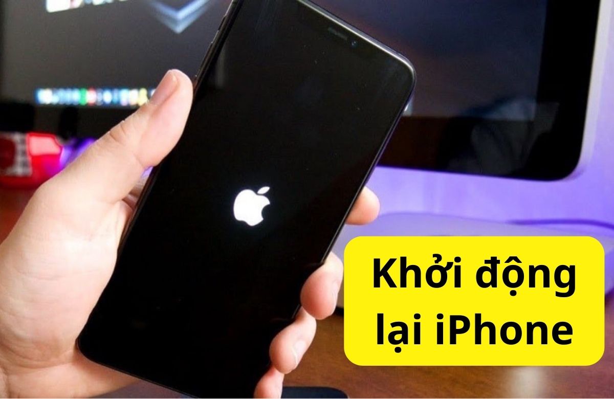 Khởi động lại iPhone