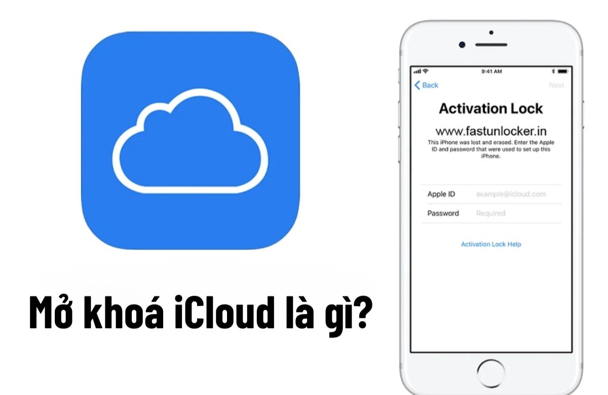 Tình trạng máy bị khóa iCloud