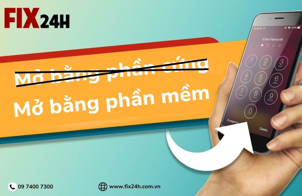 Mở khóa iCloud iPhone bằng phần mềm