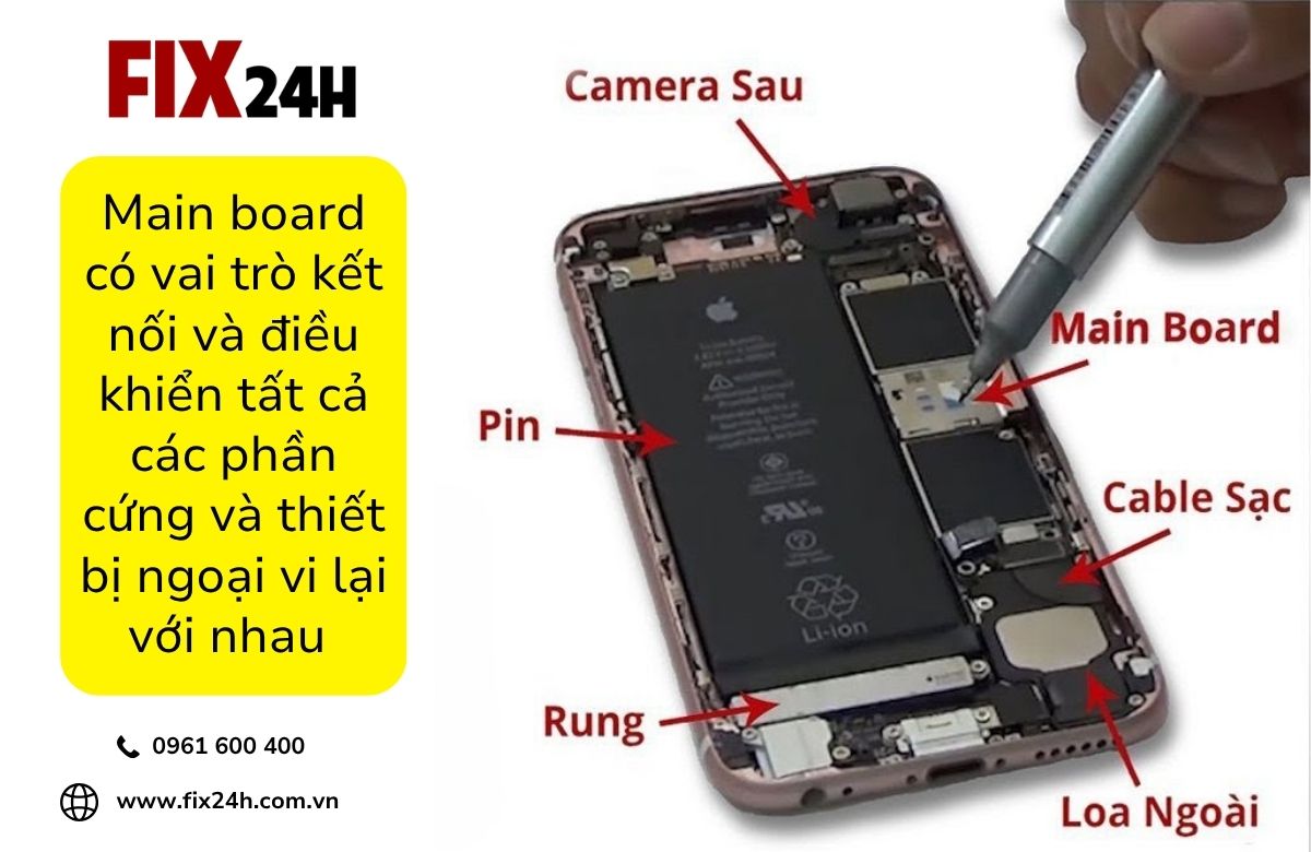 Sửa main iPhone