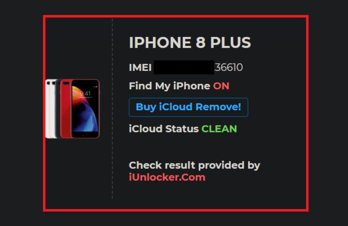 Quan sát kết quả tại dòng Find My iPhone