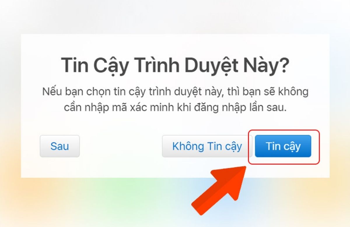 Chọn Tin cậy