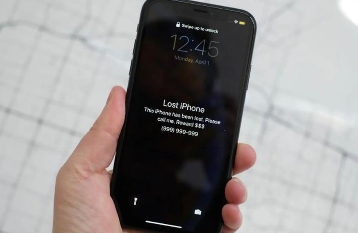 iPhone báo thiết bị này đã bị mất