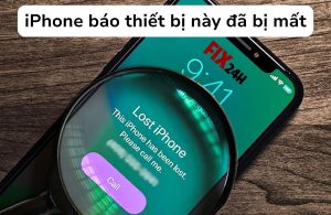 Mở khóa iPhone báo thiết bị này đã bị mất