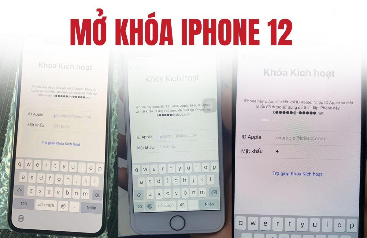 Mở khóa iCloud iPhone