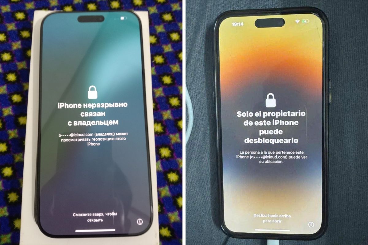 iPhone bị khóa iCloud