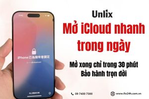 Mở iCloud nhanh trong ngày: Mở vĩnh viễn, reset thõa mái