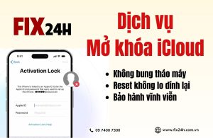 Mở khóa iCloud chính chủ