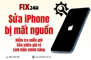 Sửa iPhone bị mất nguồn