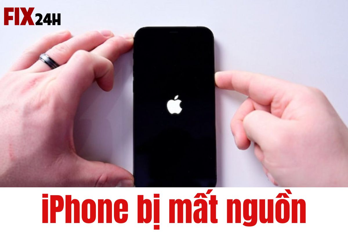 iPhone bị mất nguồn