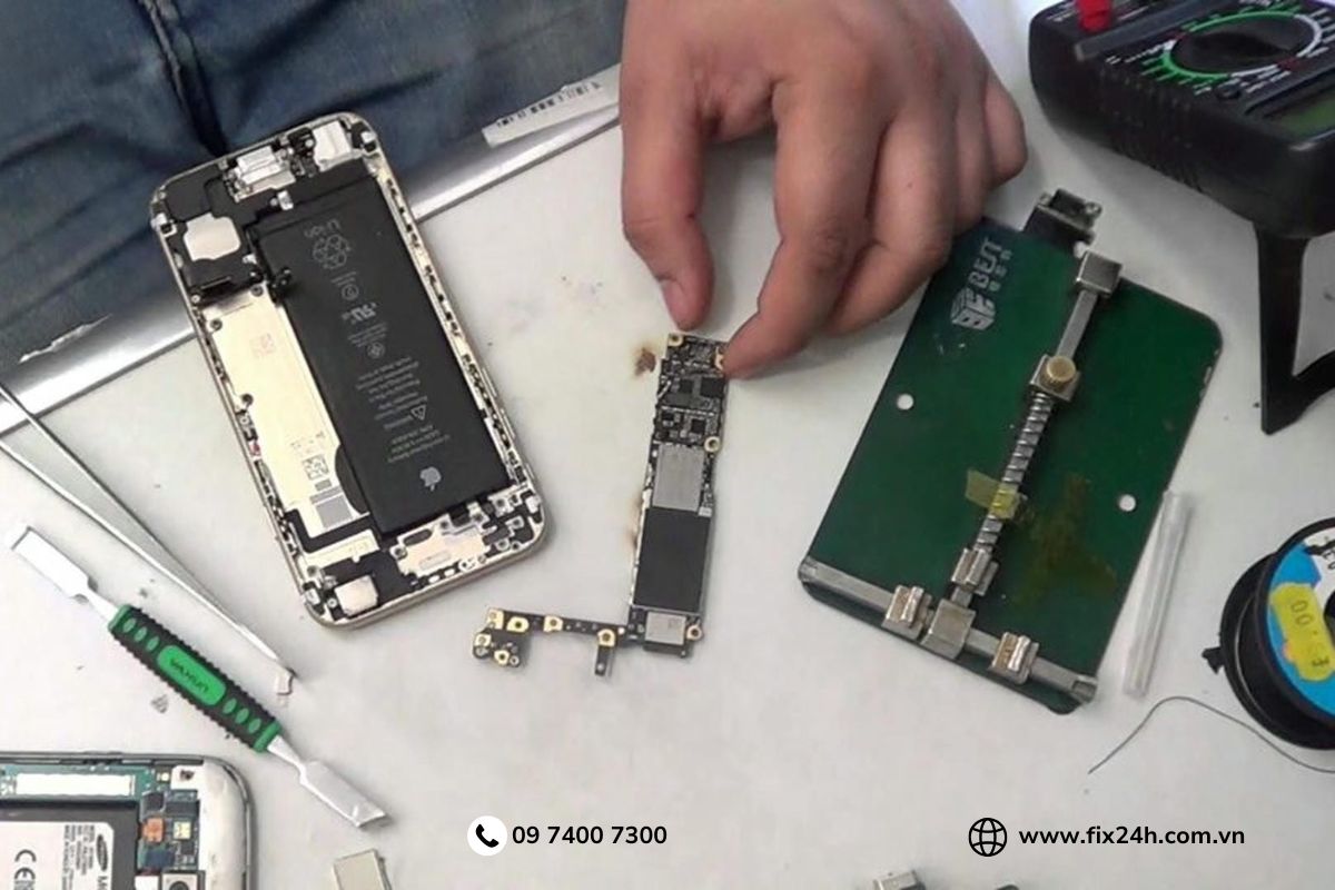Sửa iPhone không lên nguồn