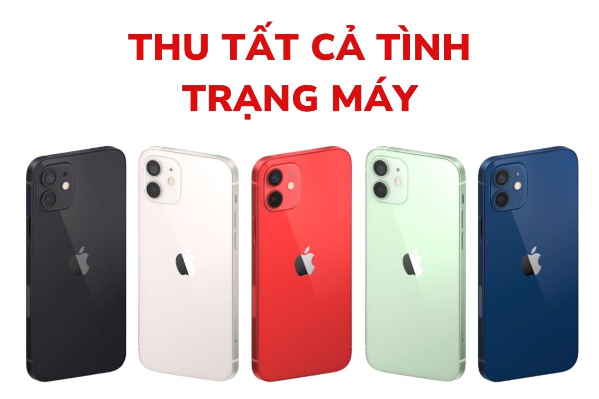 Thu mua iPhone 12 - Thu mua tất cả các tình trạng máy
