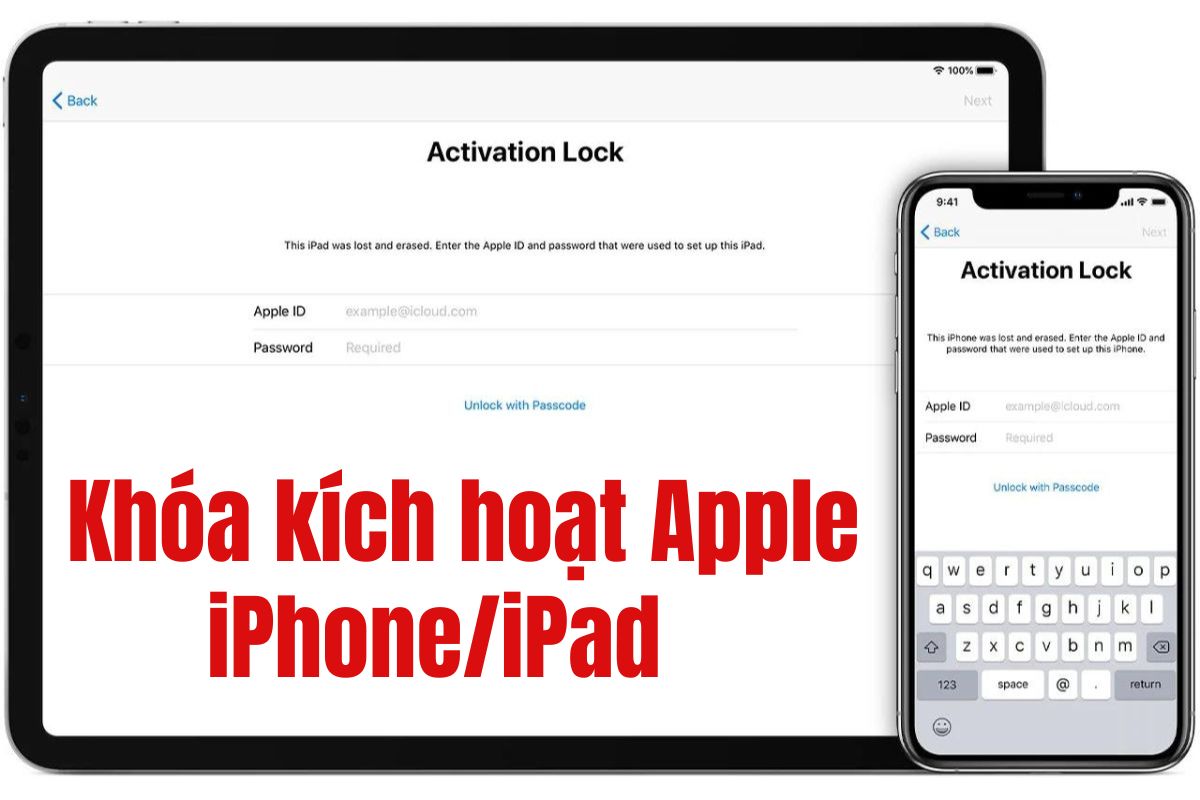 Khóa kích hoạt Apple