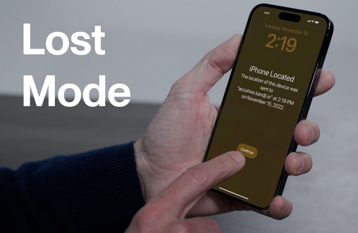 Chế độ khóa iCloud "Lost Mode"