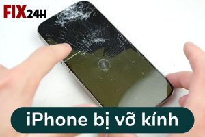 iPhone bị vỡ kính