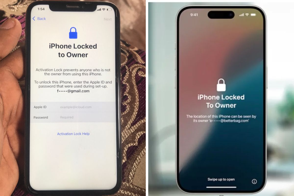 iPhone locked to owner