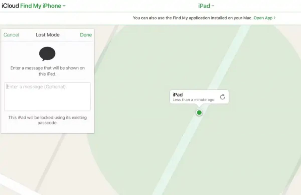 Cách bật chế độ mất trên thiết bị Apple