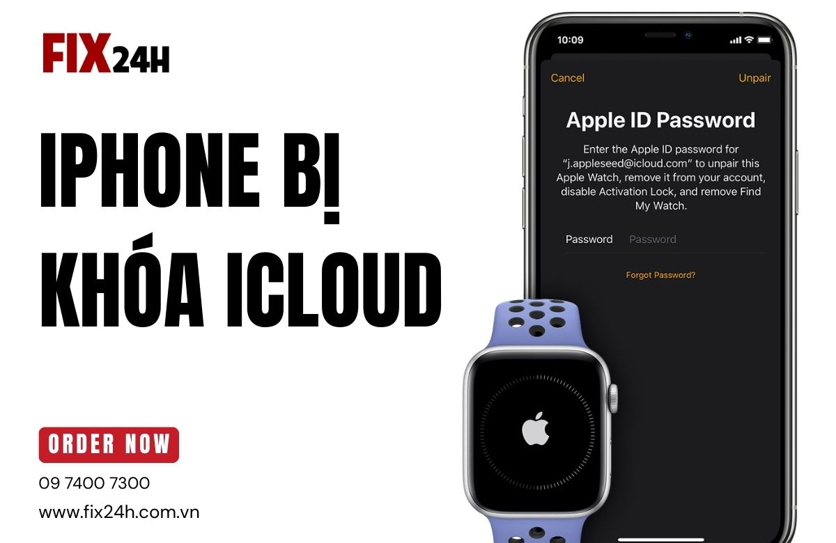 iPhone bị khóa iCloud