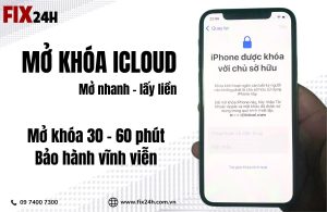 Mở khóa iCloud lấy ngay