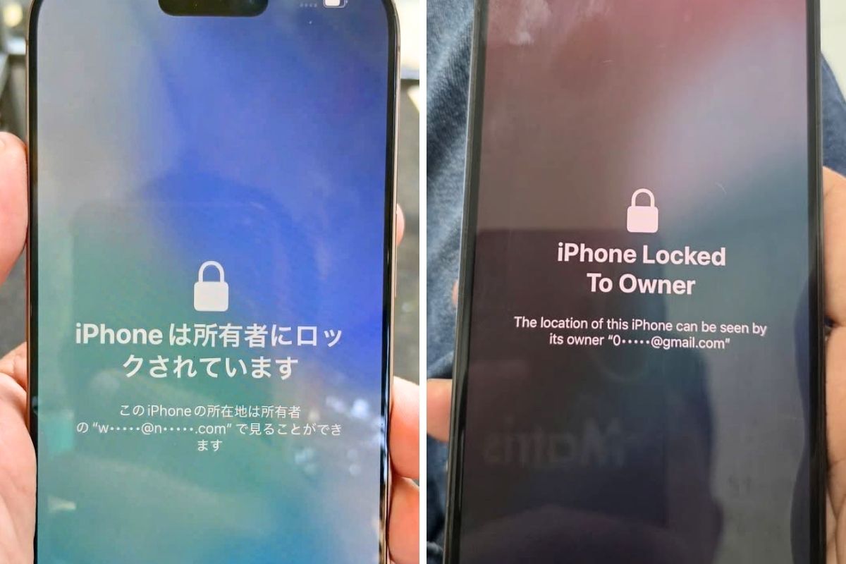iPhone bị khóa iCloud