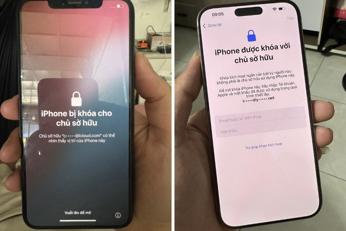 Mở khóa iCloud iPhone 17