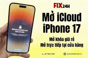 Mở khóa iCloud iPhone 17