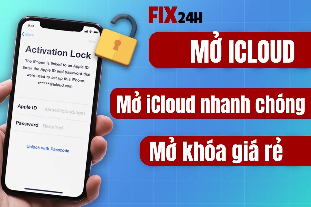 Mở khóa iCloud nhanh chóng bằng phần mềm chuyên nghiệp