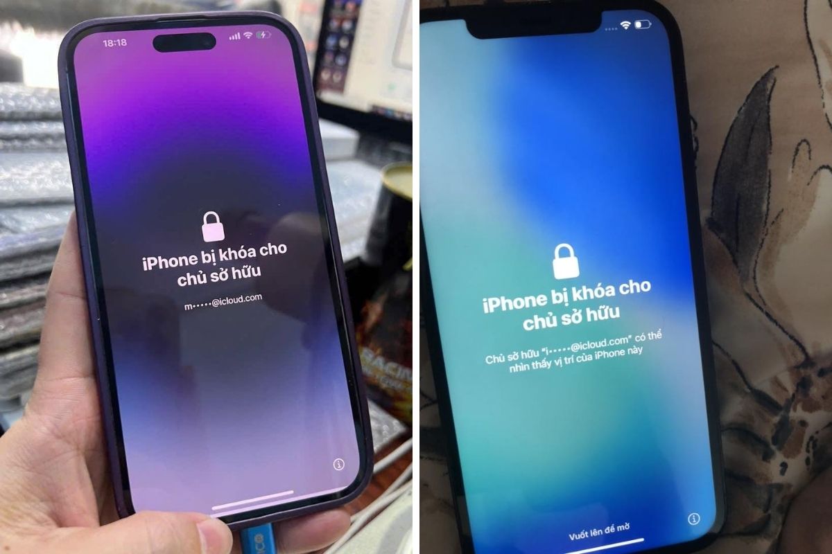 Tiếp nhận mọi tình trạng máy bị khóa iCloud