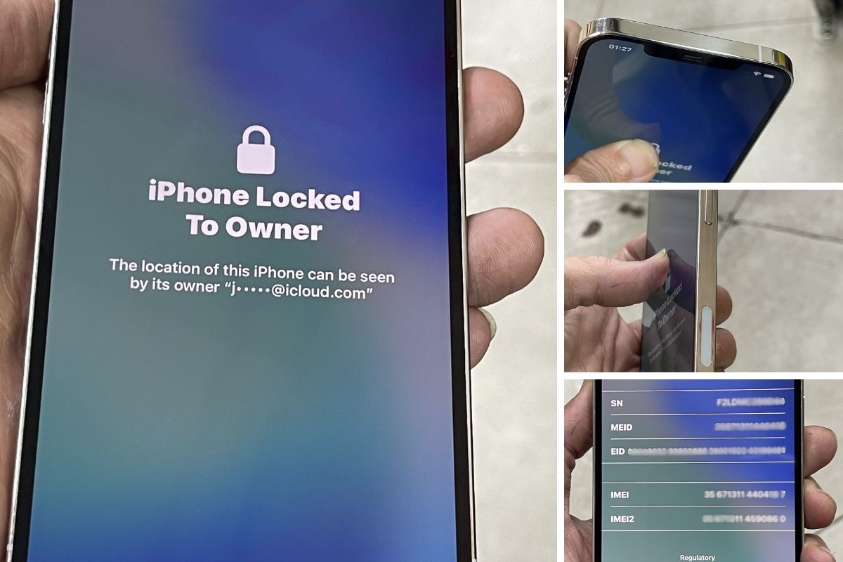 iPhone bị khóa iCloud iPhone