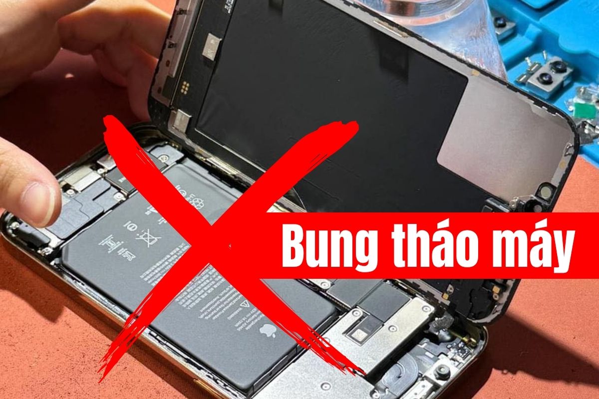 Fix24h mở khóa bằng phần mềm, không bung tháo máy
