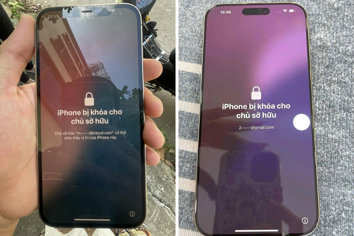 iPhone bị khóa bởi chủ sở hữu