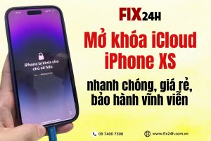 Mở khóa iCloud iPhone XS