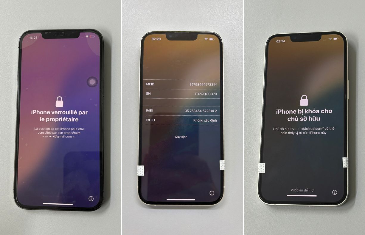 Mở khóa iCloud bằng phần mềm không bung tháo máy