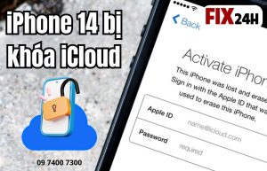 iPhone 14 bị khóa iCloud