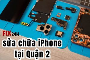 sửa chữa iPhone tại Quận 2 của Fix24h