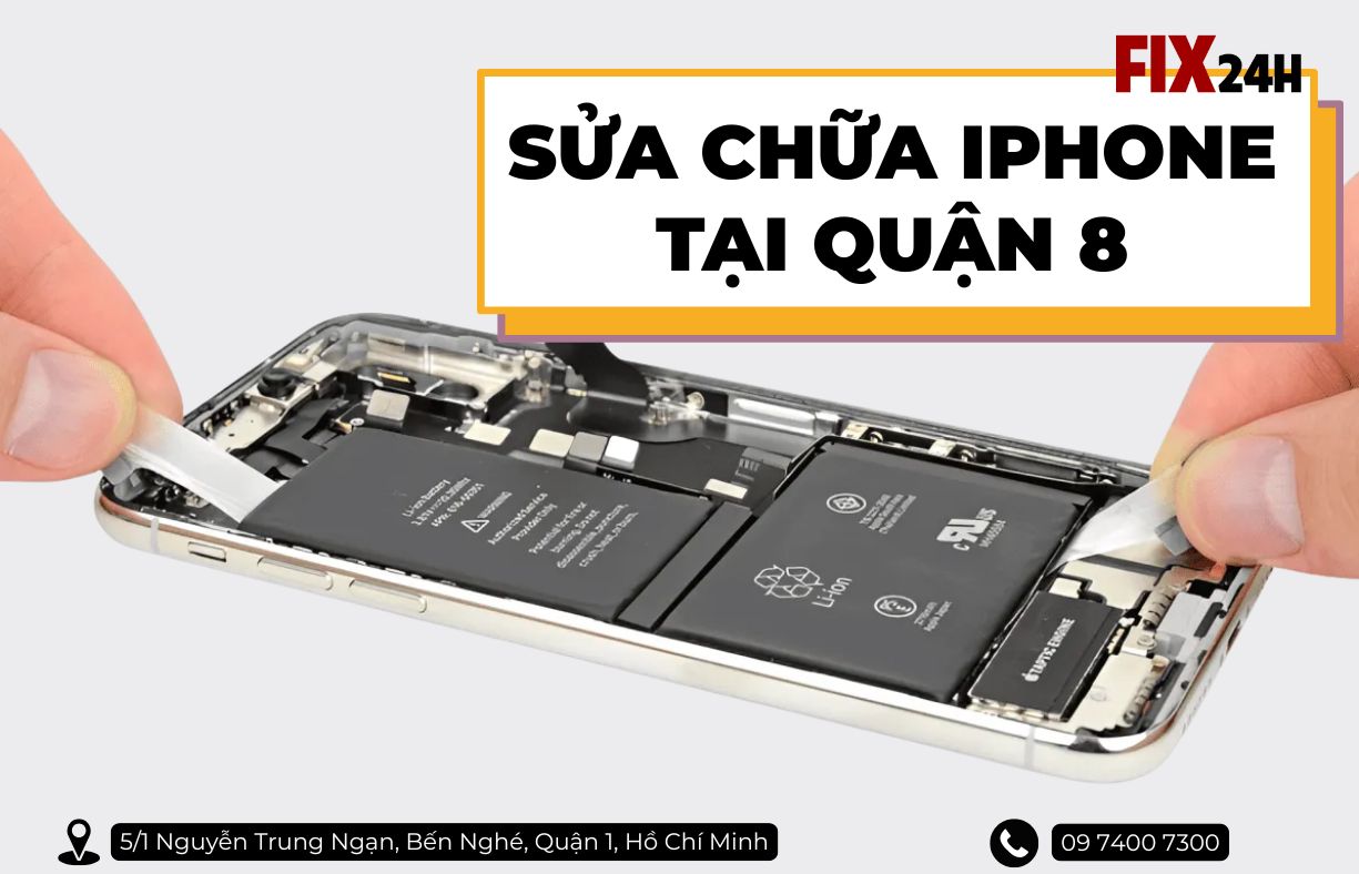 sửa chữa iPhone tại Quận 8
