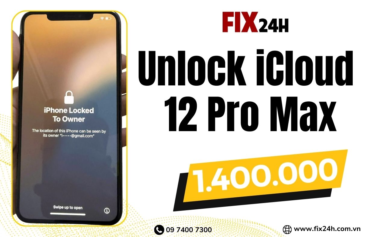Unlock iCloud iPhone 12 Pro Max